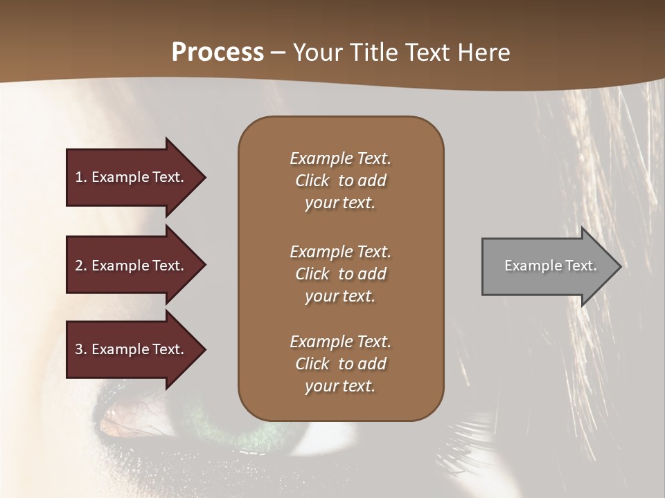 View Symbol Female PowerPoint Template