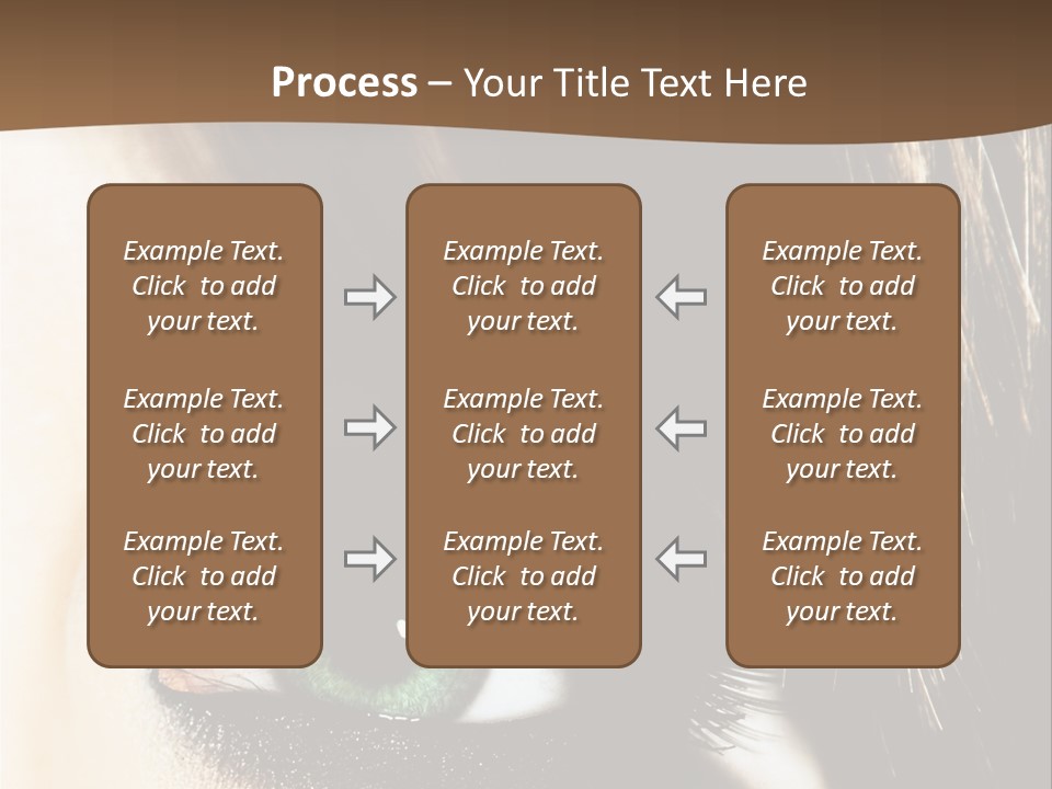 View Symbol Female PowerPoint Template