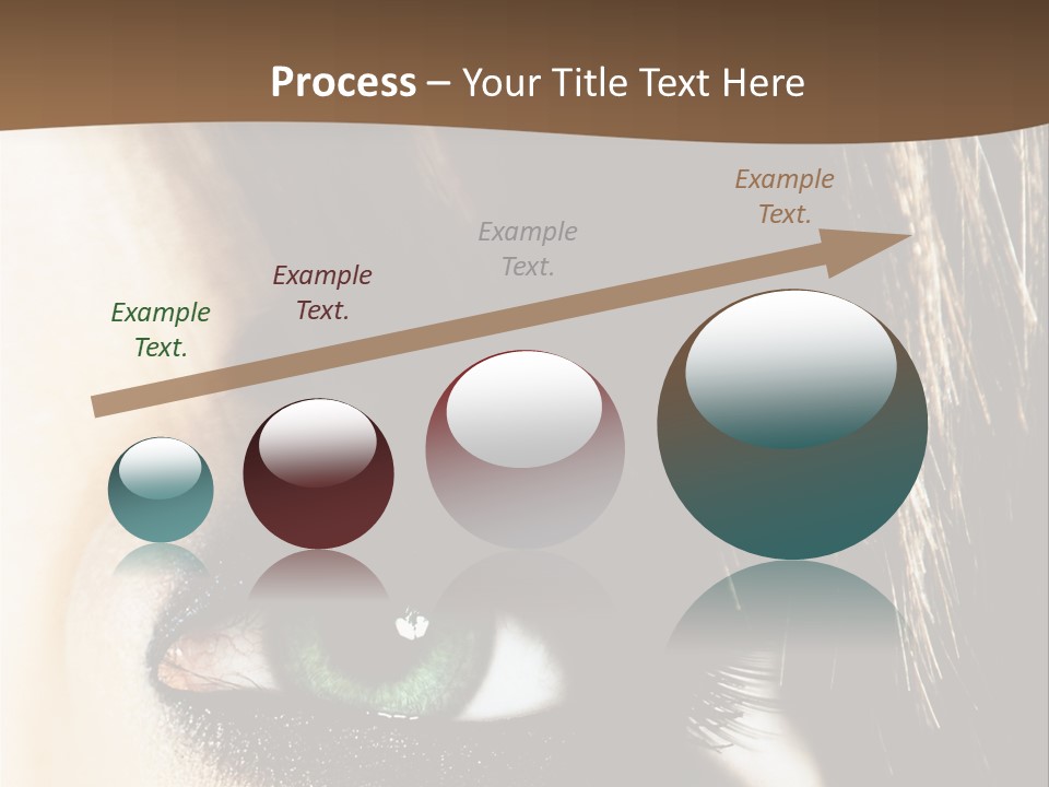 View Symbol Female PowerPoint Template