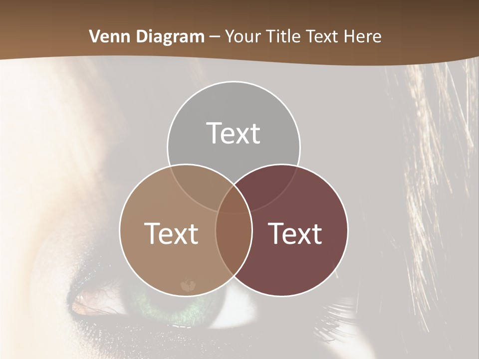 View Symbol Female PowerPoint Template