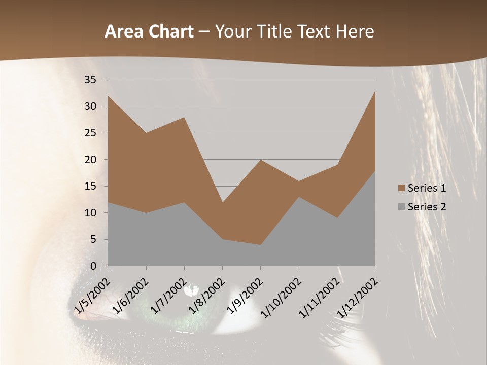 View Symbol Female PowerPoint Template