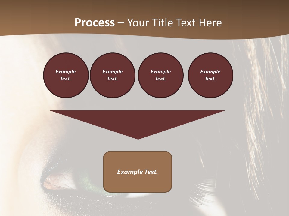 View Symbol Female PowerPoint Template