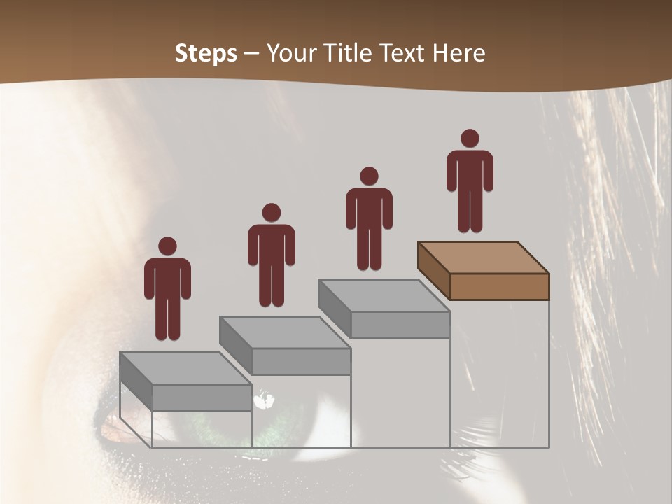 View Symbol Female PowerPoint Template