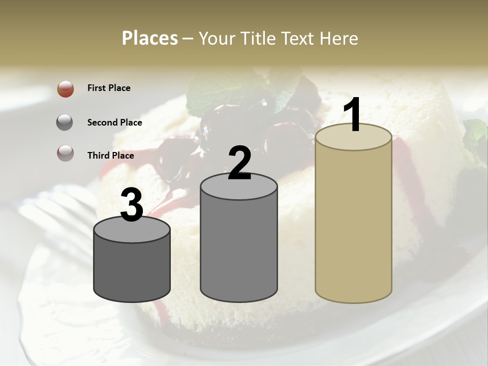 Dish Yummy Plate PowerPoint Template