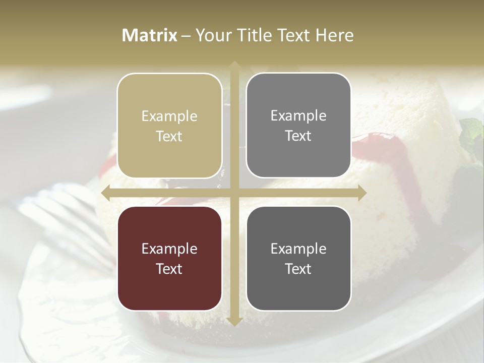 Dish Yummy Plate PowerPoint Template