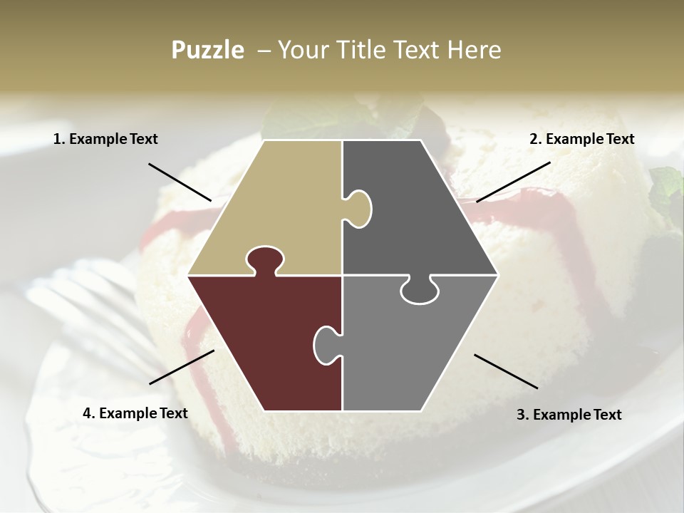 Dish Yummy Plate PowerPoint Template