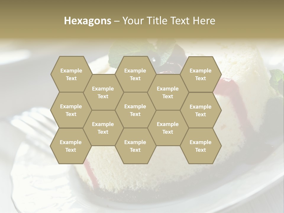 Dish Yummy Plate PowerPoint Template