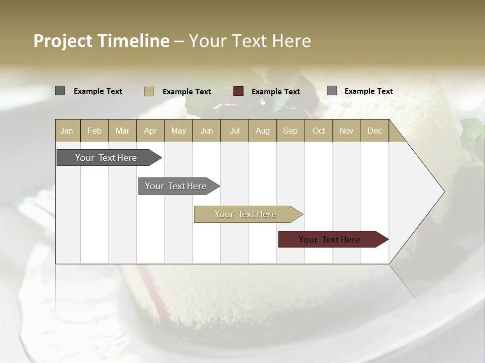 Dish Yummy Plate PowerPoint Template