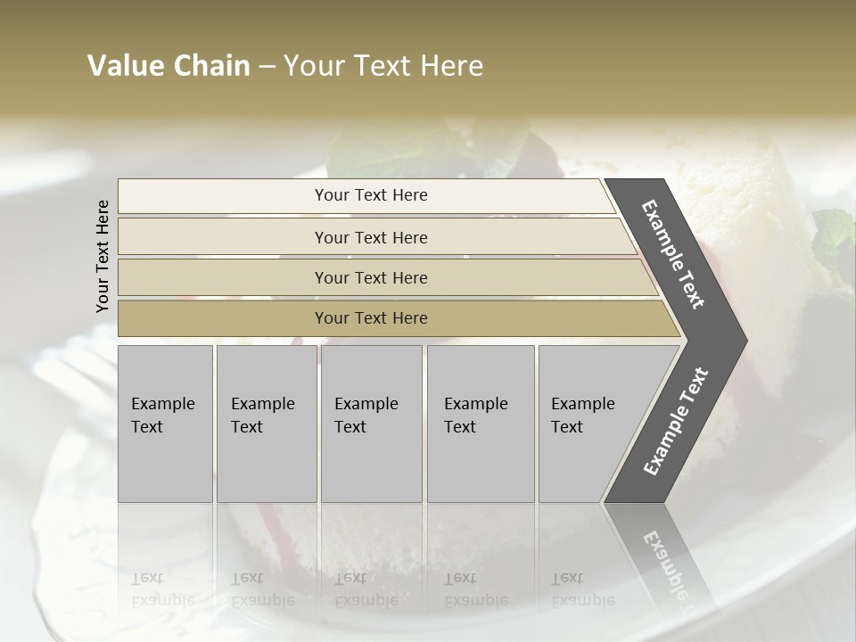 Dish Yummy Plate PowerPoint Template