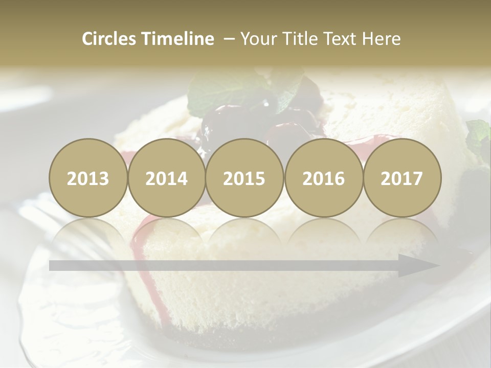 Dish Yummy Plate PowerPoint Template