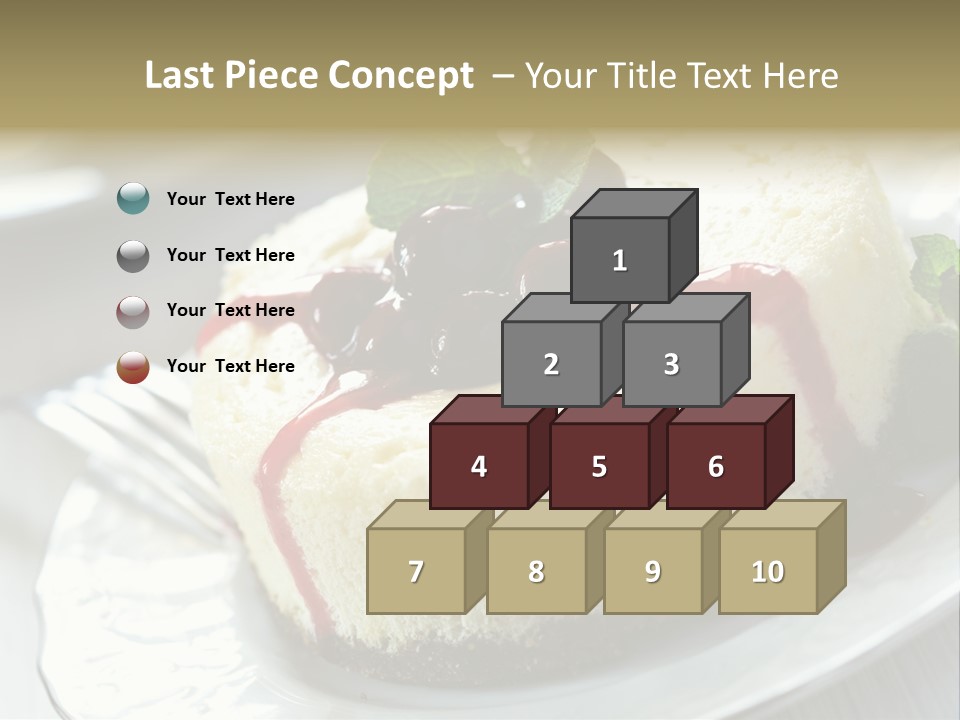 Dish Yummy Plate PowerPoint Template