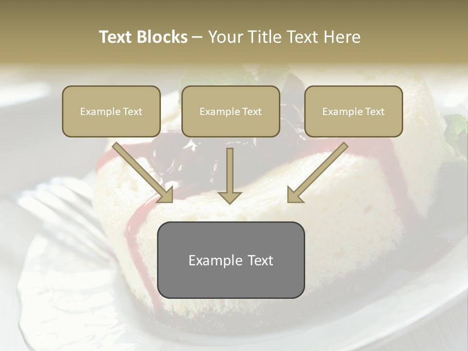 Dish Yummy Plate PowerPoint Template