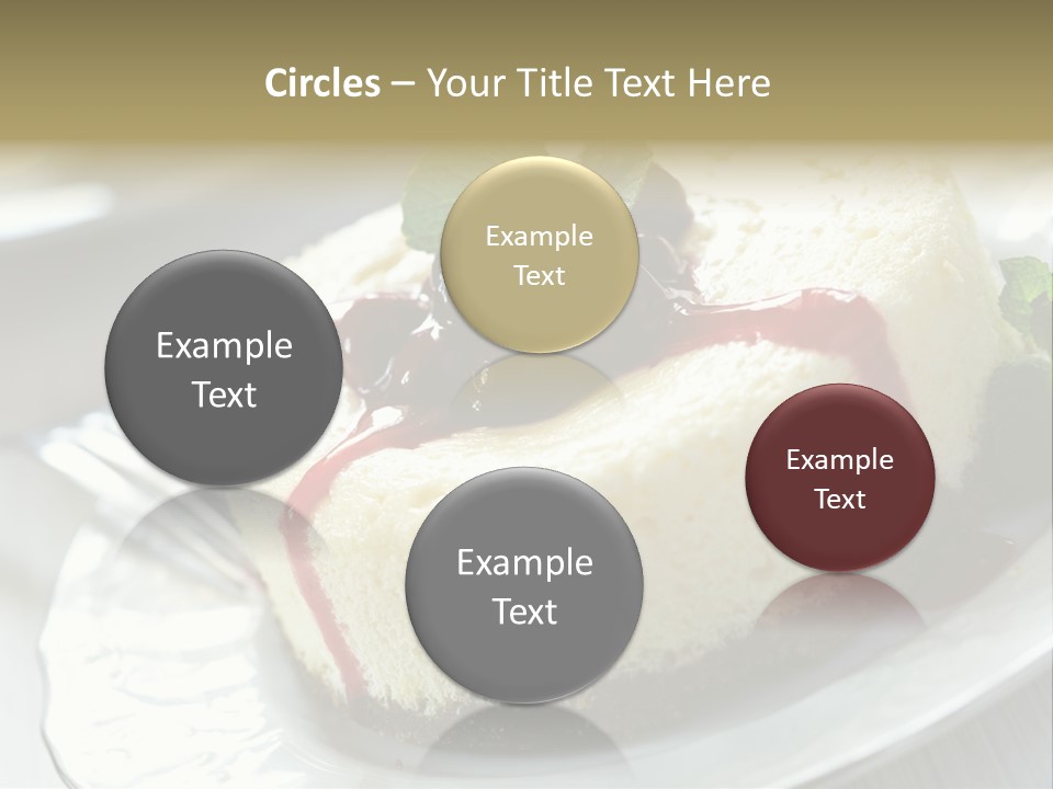 Dish Yummy Plate PowerPoint Template