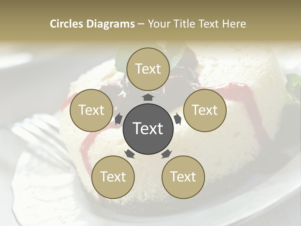 Dish Yummy Plate PowerPoint Template