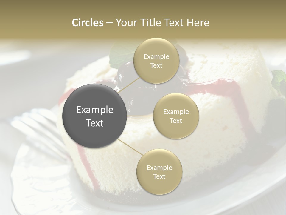 Dish Yummy Plate PowerPoint Template