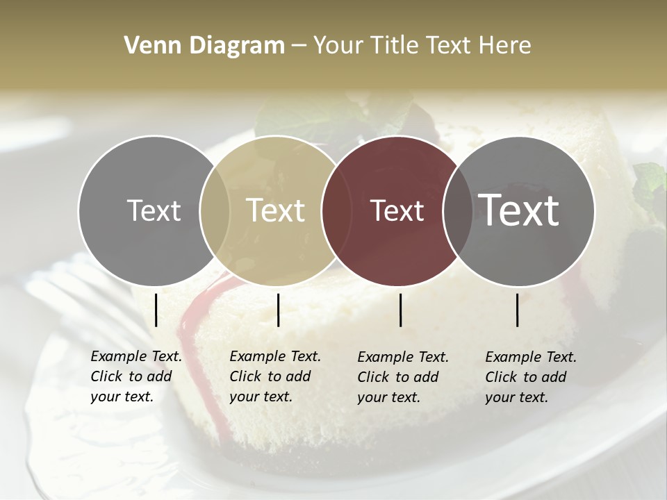 Dish Yummy Plate PowerPoint Template