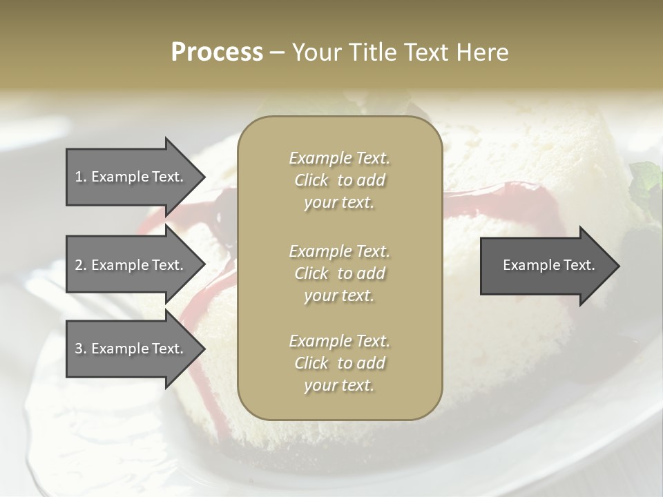 Dish Yummy Plate PowerPoint Template