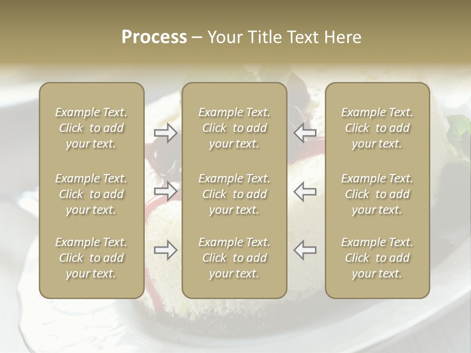 Dish Yummy Plate PowerPoint Template