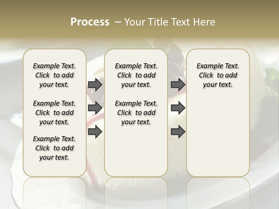 Dish Yummy Plate PowerPoint Template