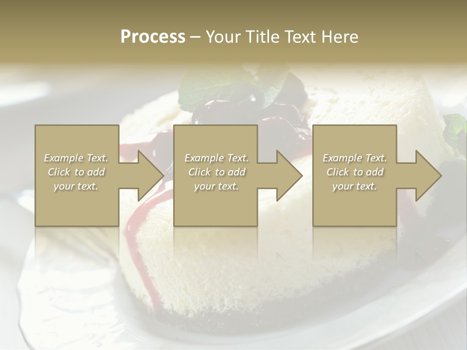 Dish Yummy Plate PowerPoint Template