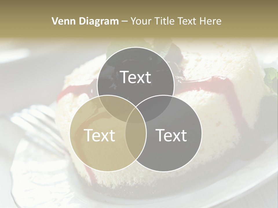Dish Yummy Plate PowerPoint Template