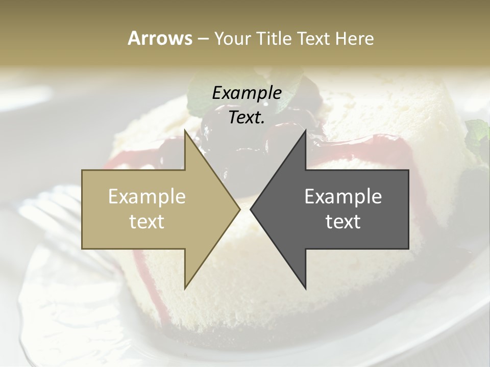 Dish Yummy Plate PowerPoint Template