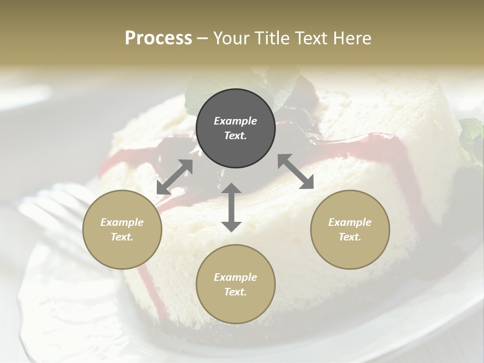 Dish Yummy Plate PowerPoint Template