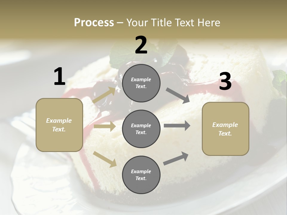 Dish Yummy Plate PowerPoint Template