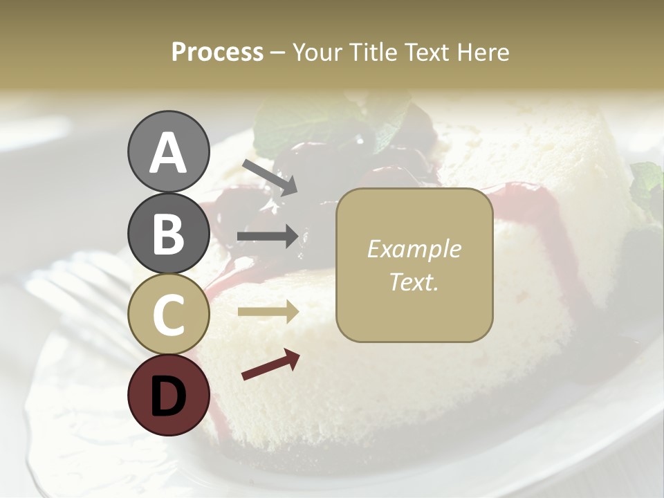 Dish Yummy Plate PowerPoint Template