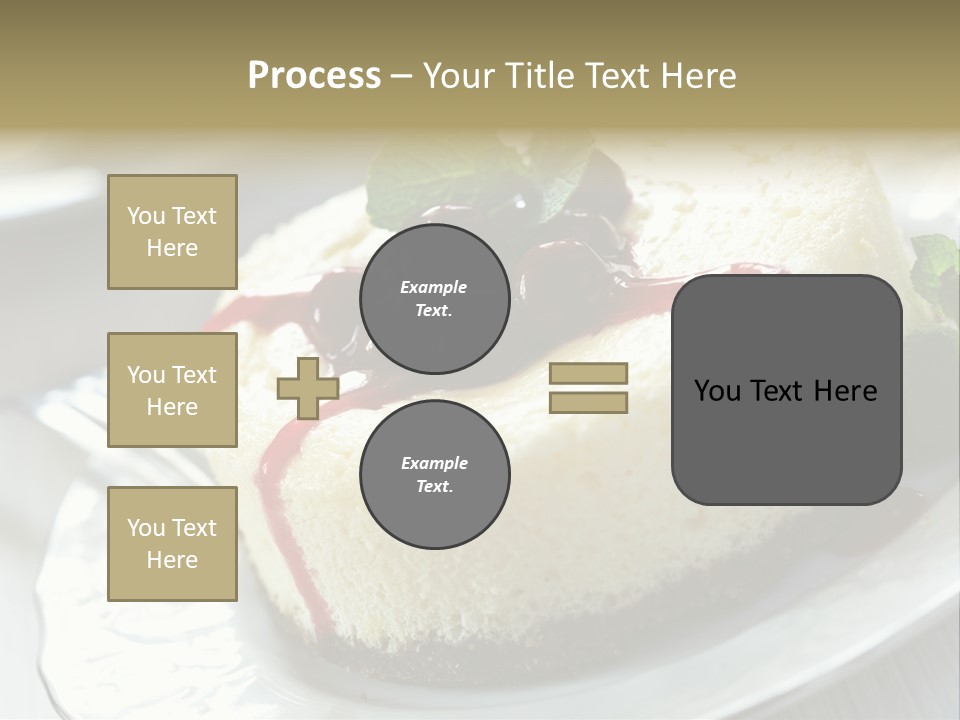 Dish Yummy Plate PowerPoint Template