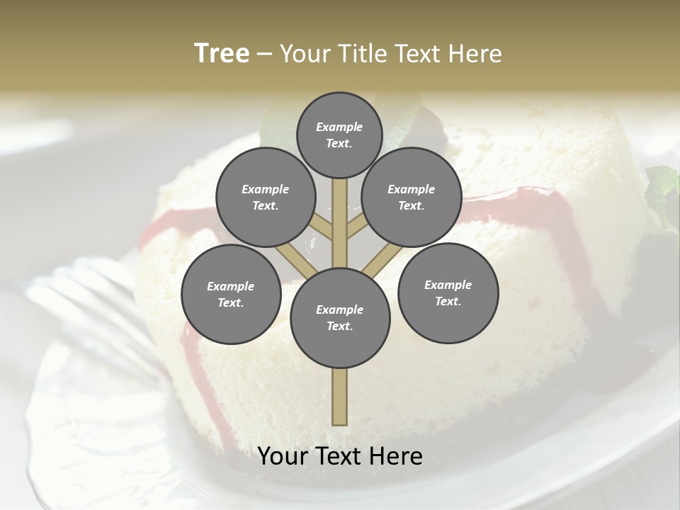 Dish Yummy Plate PowerPoint Template