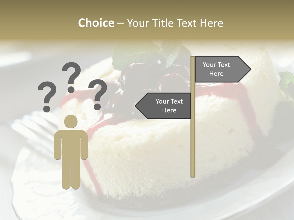 Dish Yummy Plate PowerPoint Template