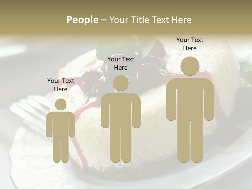 Dish Yummy Plate PowerPoint Template