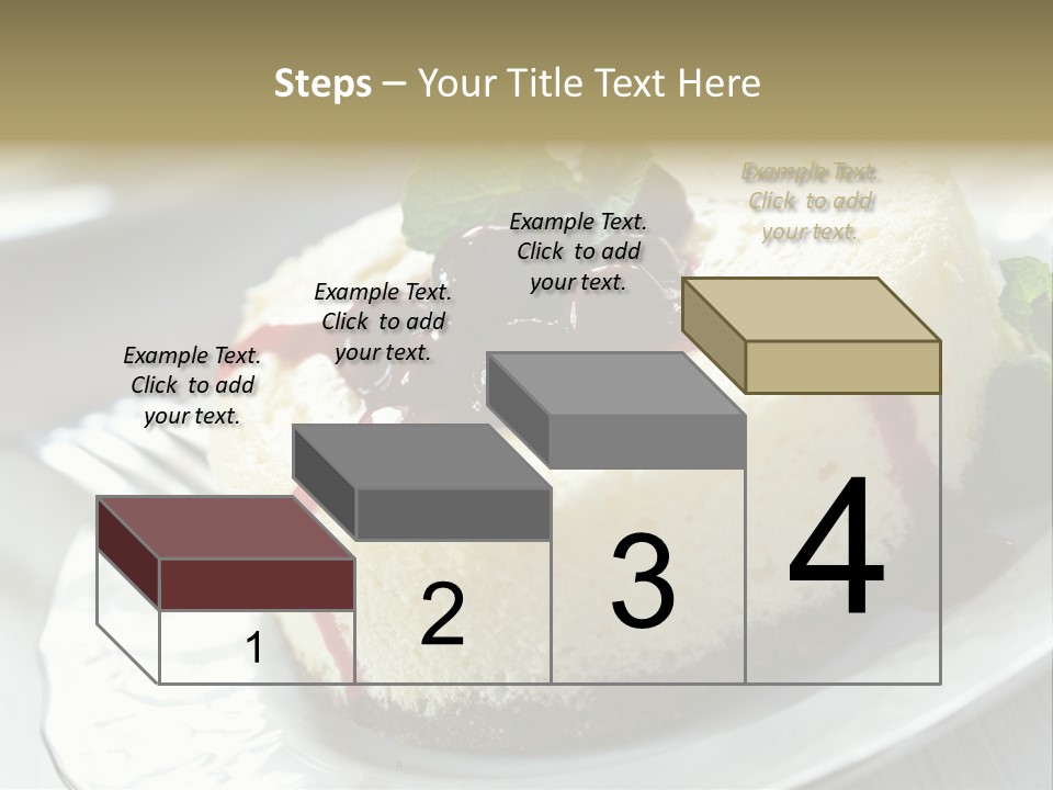 Dish Yummy Plate PowerPoint Template
