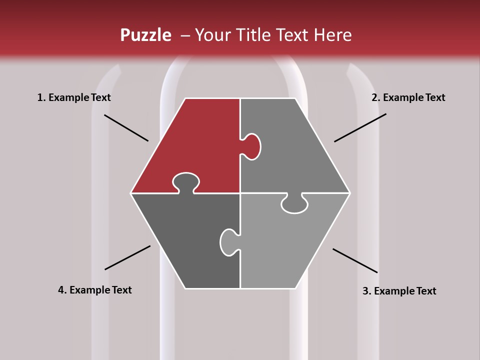 Unlabeled Merlot Unopened PowerPoint Template