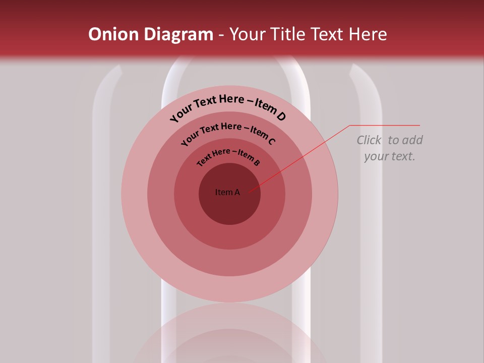 Unlabeled Merlot Unopened PowerPoint Template