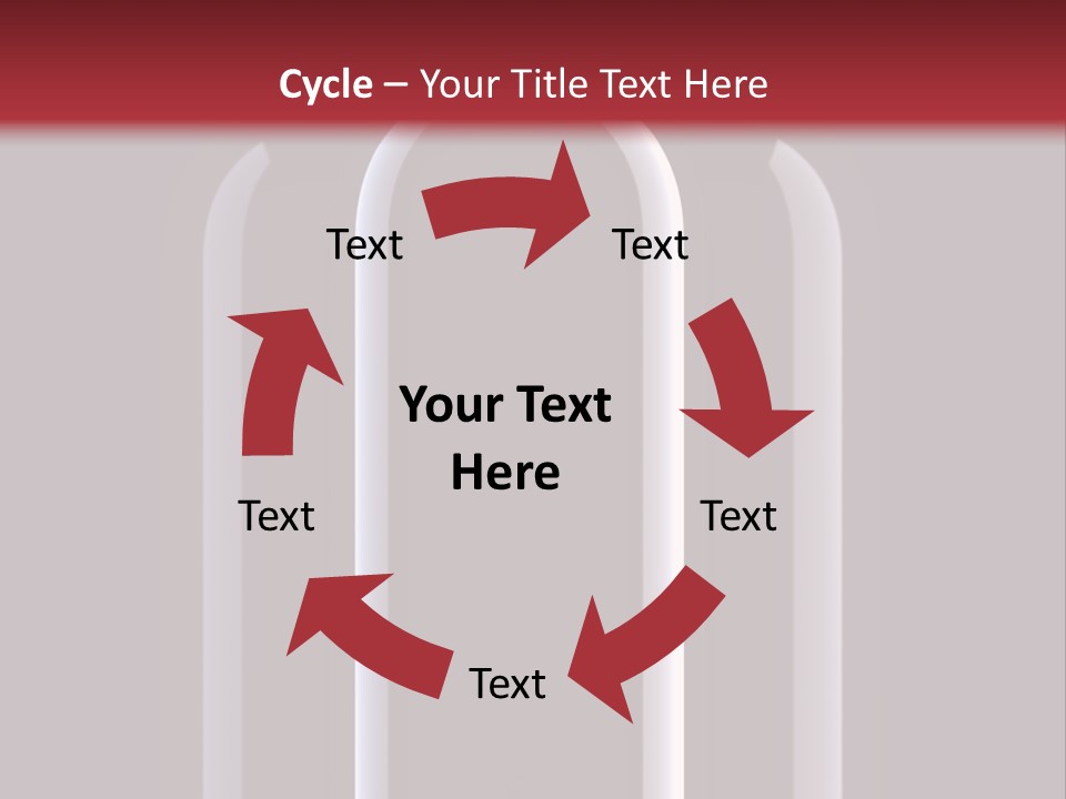 Unlabeled Merlot Unopened PowerPoint Template