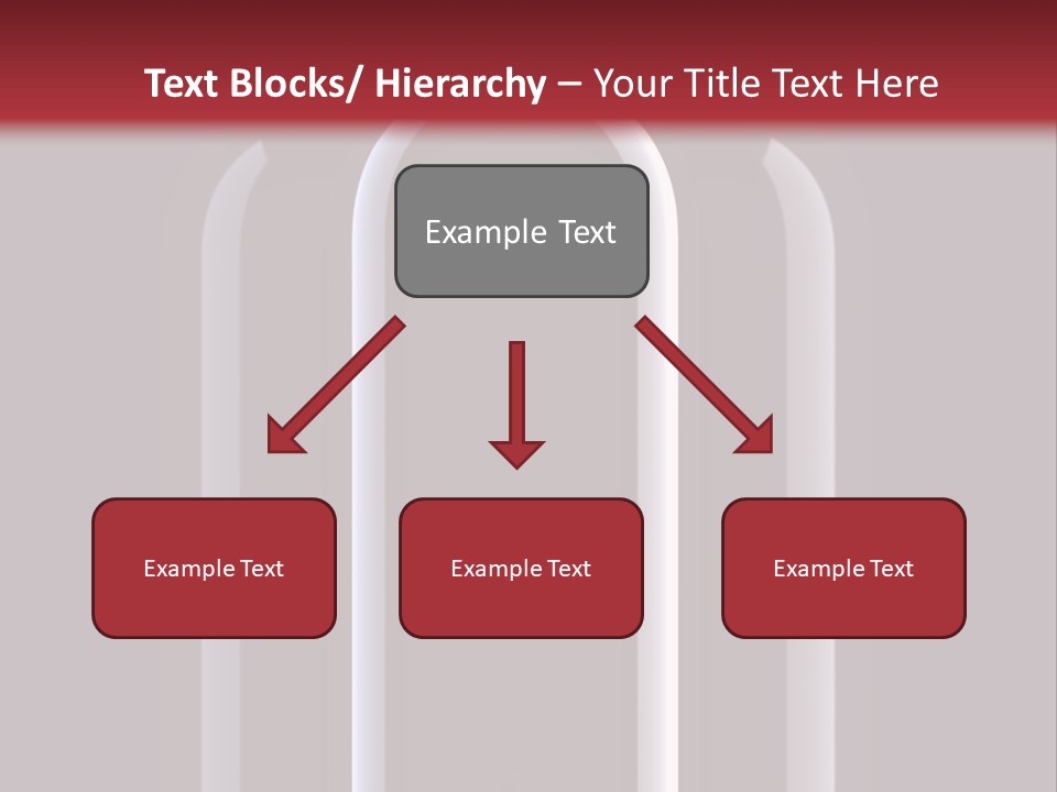 Unlabeled Merlot Unopened PowerPoint Template