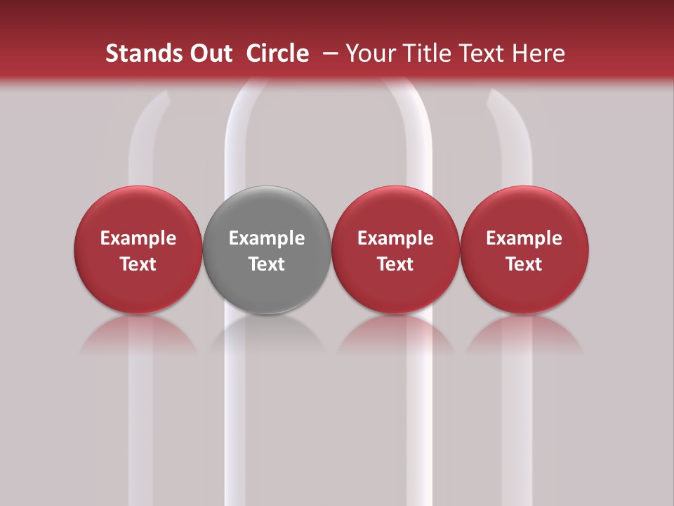 Unlabeled Merlot Unopened PowerPoint Template