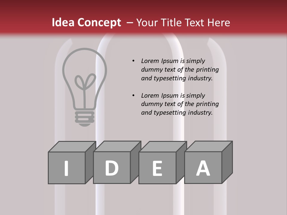 Unlabeled Merlot Unopened PowerPoint Template