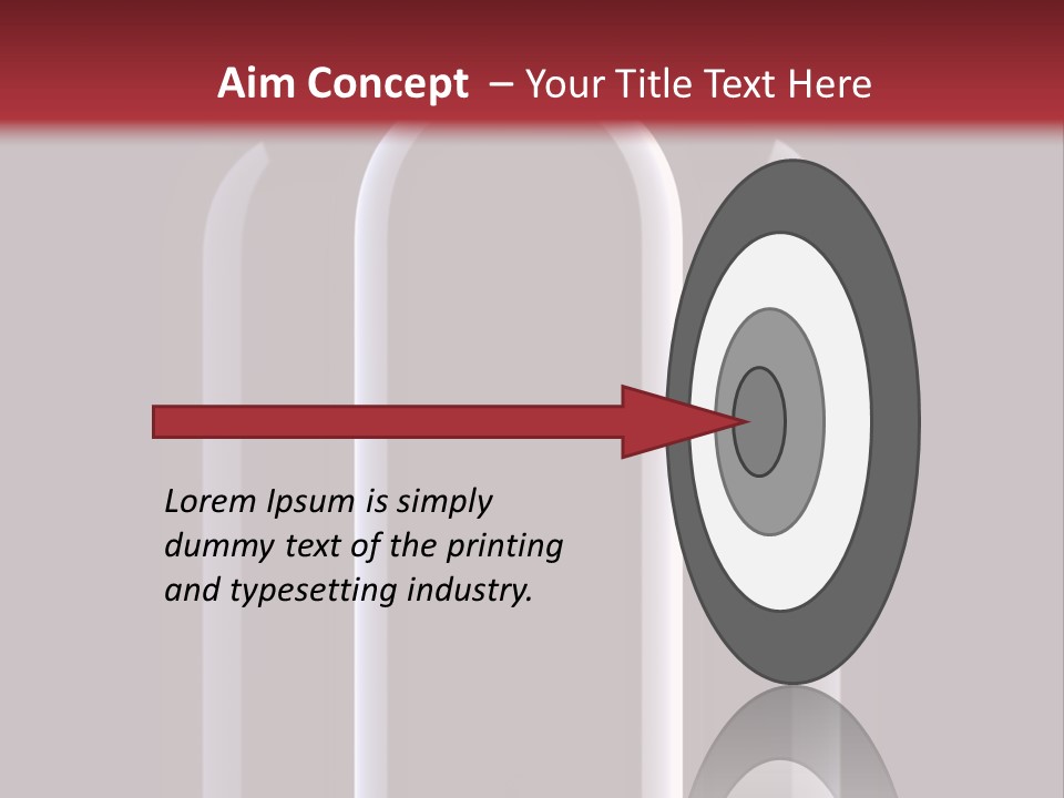 Unlabeled Merlot Unopened PowerPoint Template