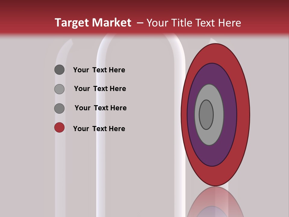 Unlabeled Merlot Unopened PowerPoint Template