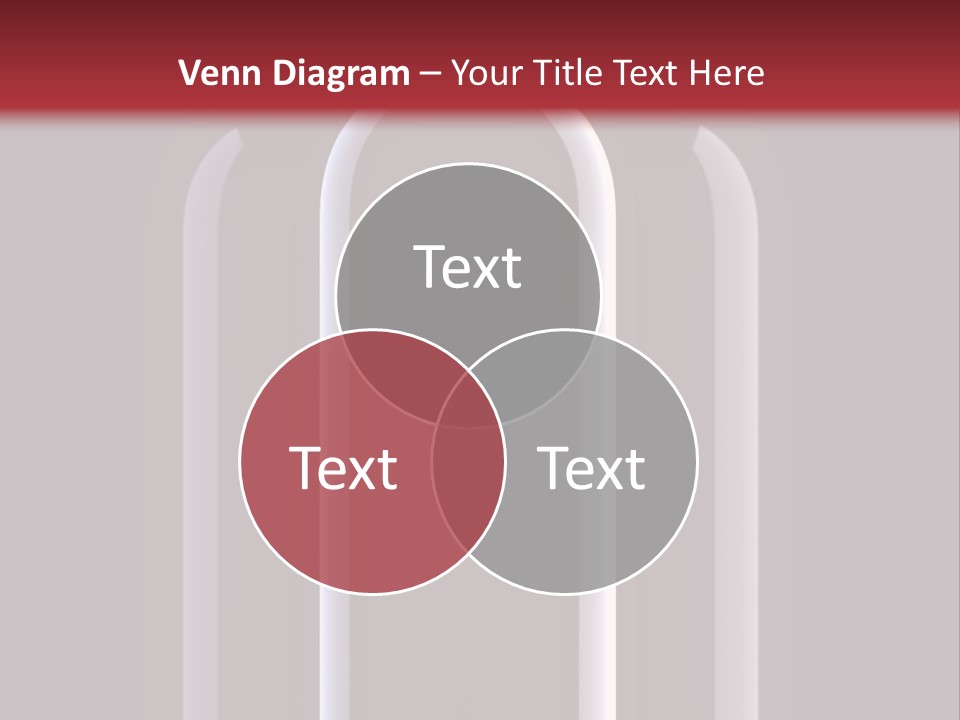 Unlabeled Merlot Unopened PowerPoint Template