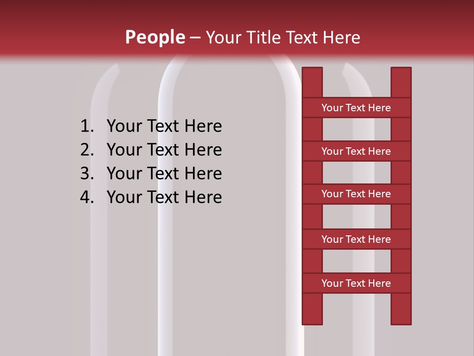 Unlabeled Merlot Unopened PowerPoint Template