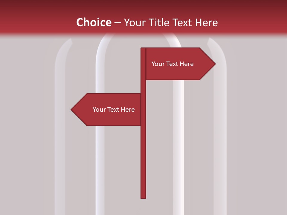 Unlabeled Merlot Unopened PowerPoint Template