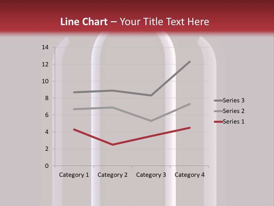 Unlabeled Merlot Unopened PowerPoint Template