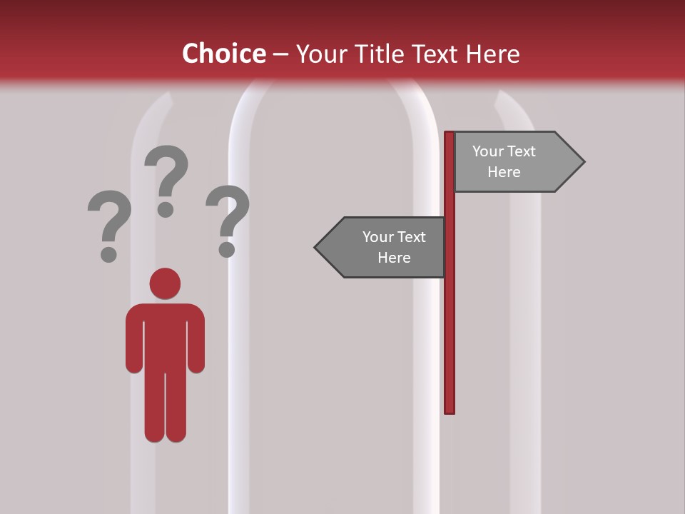 Unlabeled Merlot Unopened PowerPoint Template