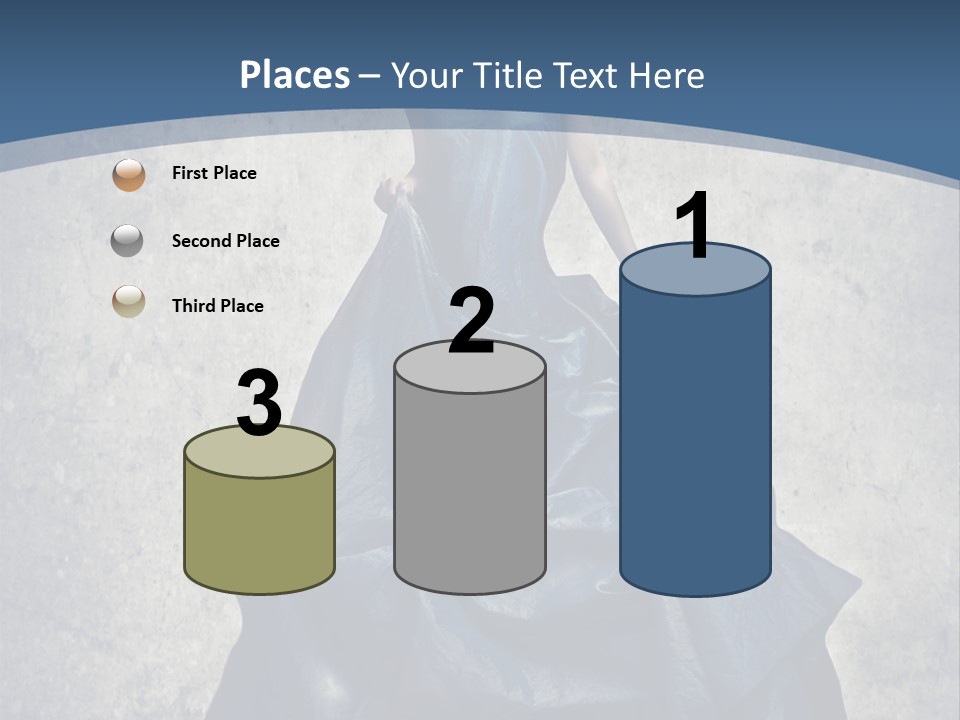 Dress Background Fabric PowerPoint Template