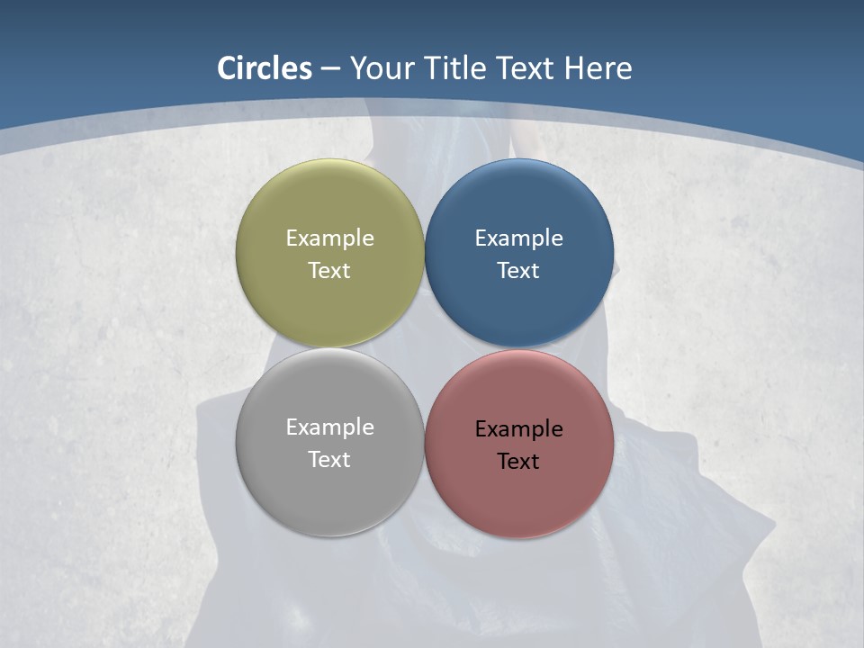 Dress Background Fabric PowerPoint Template