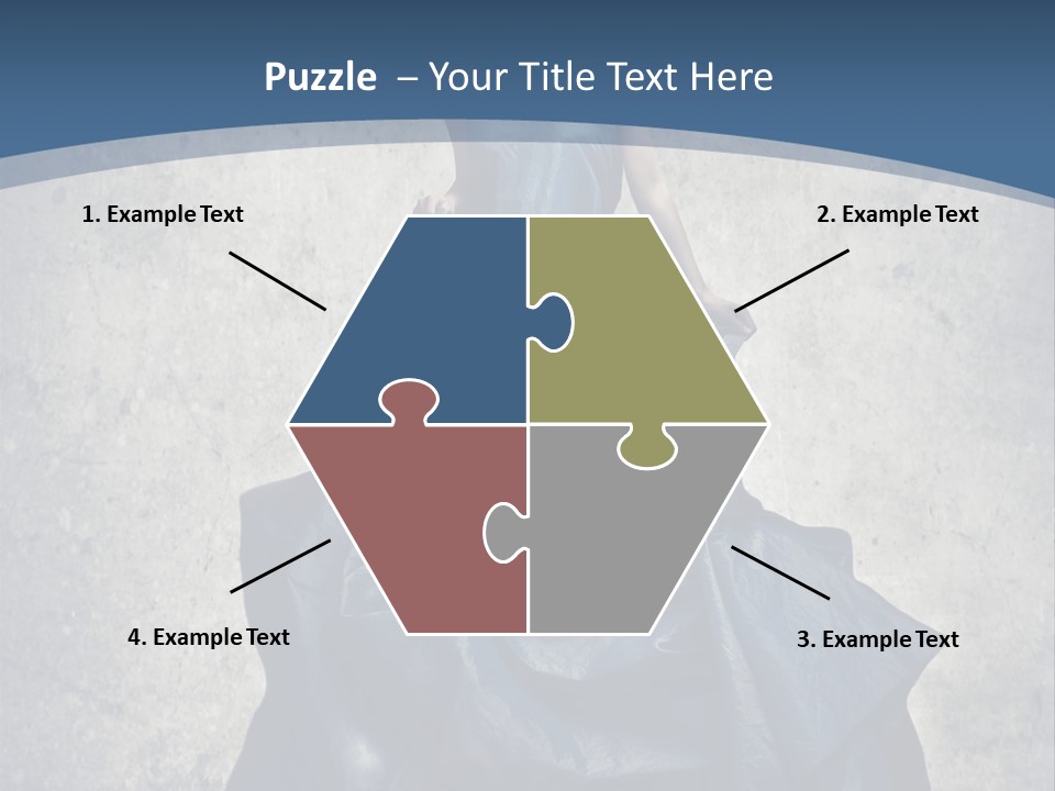 Dress Background Fabric PowerPoint Template